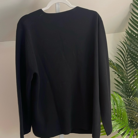 J.Crew Giselle V-neck Wool Blend Sweater-Blazer XL - Picture 5 of 9